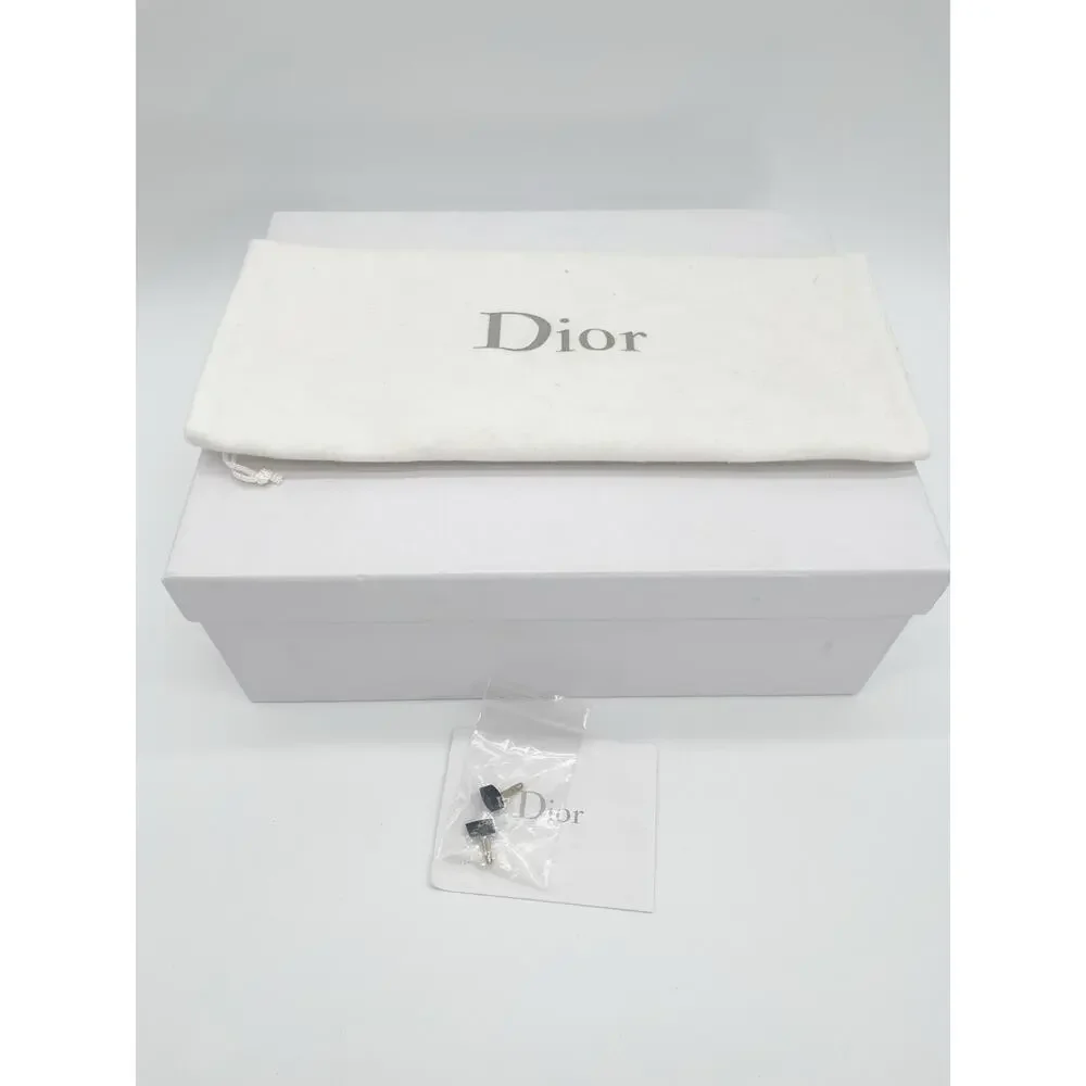 Dior Fall 2009 Runway Galliano Gunmetal Black Studded Caged Sandals EU 36.5